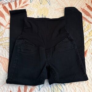 Motherhood Maternity black skinny jeans